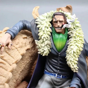 Planet Gates One Piece Bt Sitting Posture Laosha Gk Anime Figure Crocodile Shichibukai Sand Crocodile Figures Model Collectible Toy gifts