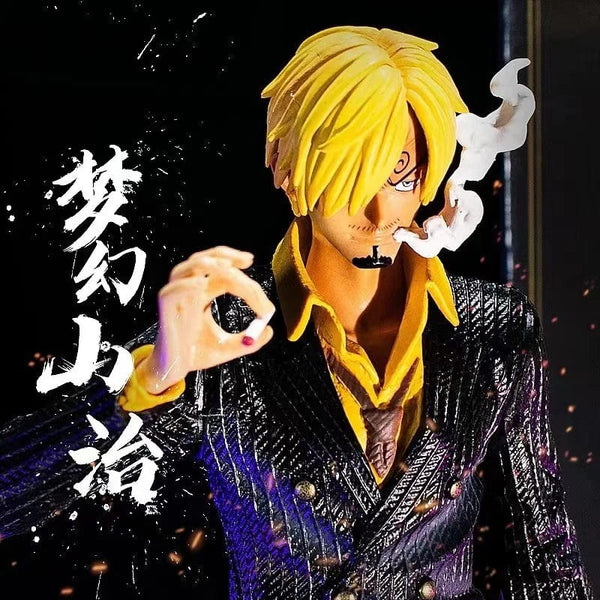 Planet Gates One Piece Japanese anime series large fantasy smoking bright suit Yamazaki figurine model ornament