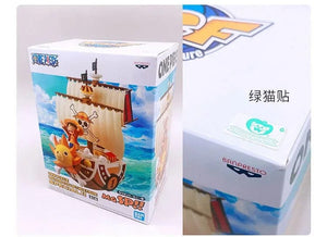 Planet Gates One Piece Ship Figure Luffy Model Toy Peripheral Super Cute Mini Boat Zoro Assembled Model One Piece Ship Kid Birthday Gift