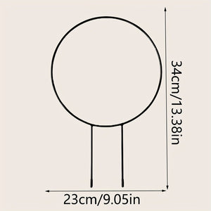 Planet Gates One Size Fits All 1set, Flower Stand Stake 34cm/13.38*23cm/9.05inch, Garden Flower Plants Supplies, Garden Balcony Gardening Beauty Planting Supplies, Planters & Container Accessories