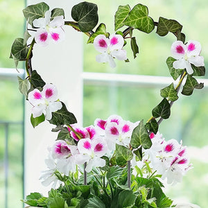 Planet Gates One Size Fits All Gorgeous Heart-Shaped Plant Support Stake - Perfect for Garden, Balcony & Flower Planting!