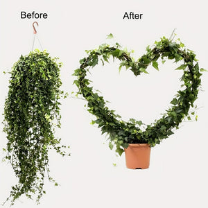 Planet Gates One Size Fits All Gorgeous Heart-Shaped Plant Support Stake - Perfect for Garden, Balcony & Flower Planting!