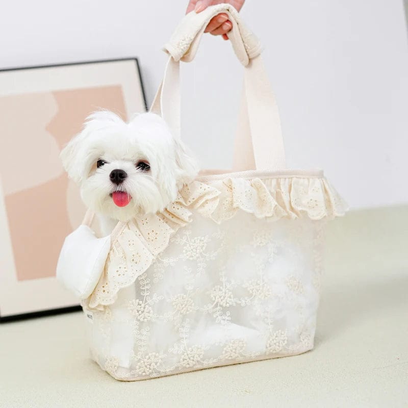 Planet Gates Onecute Puppy Carrier Dog Walking Pets  Accessories Bags Lace Handheld Shoulder for Cute Chihuahua Products