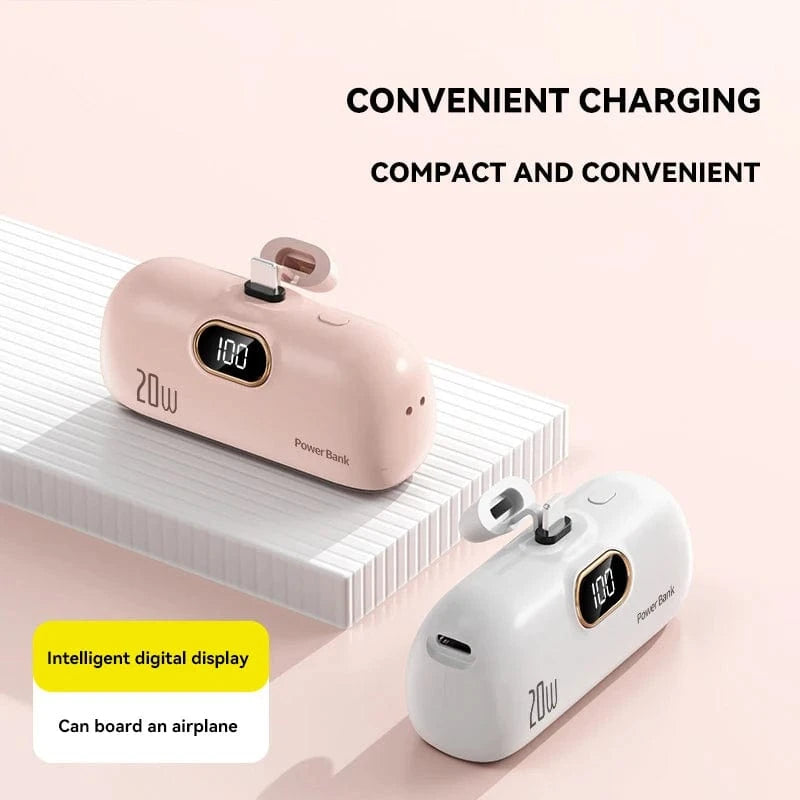 Planet Gates OnePlus 30000mAh Mini Portable Power Bank Capsule Mobile Power Supply Emergency External Battery Fast Charger For iPhone Xiaomi