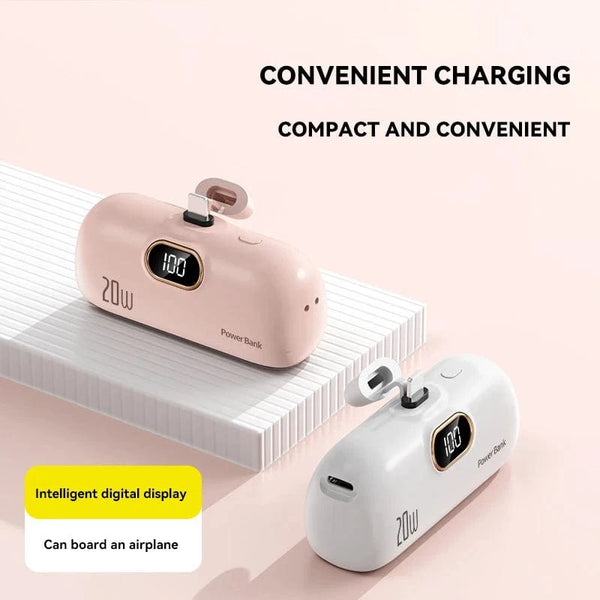 Planet Gates OnePlus 30000mAh Mini Portable Power Bank Capsule Mobile Power Supply Emergency External Battery Fast Charger For iPhone Xiaomi