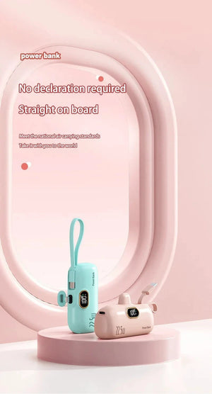 Planet Gates Oneplus Portable 30000mAh Power Bank Capsule Mobile Power Supply Emergency Mini External Battery Fast Charging For iPhone Xiaomi