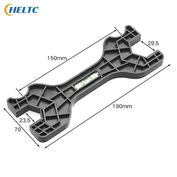 Planet Gates OneSize 1PCS Multifunctional Dual Headed Wrench With Level Manual Tap Spanner Repair Plumbing Tool For Household Faucet Pipe And Toilet