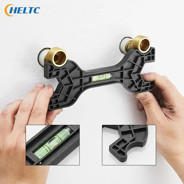 Planet Gates OneSize 1PCS Multifunctional Dual Headed Wrench With Level Manual Tap Spanner Repair Plumbing Tool For Household Faucet Pipe And Toilet