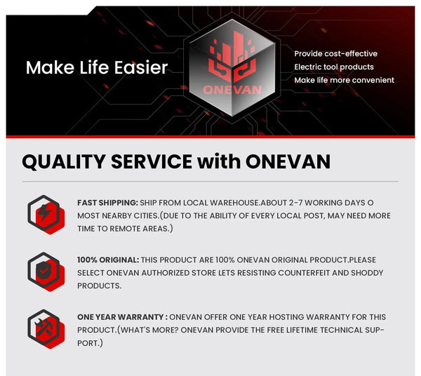 Planet Gates ONEVAN 16 Inch Brushless Electric Chainsaw 7980W Cordless Cutting Saw Woodworking Garden Pruning Power Tool For Makita battery