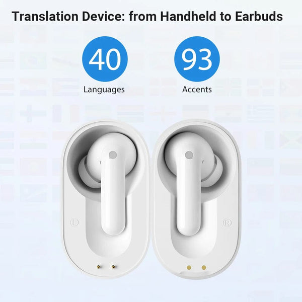 Planet Gates Online Version BK TimeKettle M3 Language Simultaneous Translator Headset Business Interpretation Earphone Travel Voice Translation Earbuds