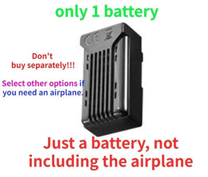 Planet Gates only 1 battery V17 RC Remote Control Airplane 2.4G Remote Control Fighter Hobby Plane Glider Airplane EPP Foam Toys RC drone Kids Gift rcplane