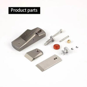 Planet Gates only Blade Woodworking Flat Plane Mini European Ornaments Planer Aluminum alloy Hand Planer Bottom Edge Wood Trimming Plane Carpenter Tools