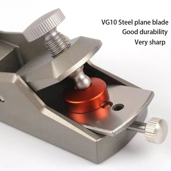 Planet Gates only Blade Woodworking Flat Plane Mini European Ornaments Planer Aluminum alloy Hand Planer Bottom Edge Wood Trimming Plane Carpenter Tools