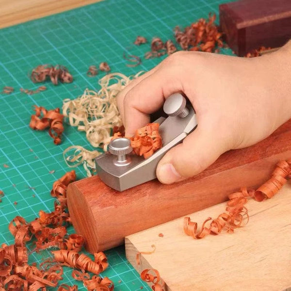 Planet Gates only Blade Woodworking Flat Plane Mini European Ornaments Planer Aluminum alloy Hand Planer Bottom Edge Wood Trimming Plane Carpenter Tools