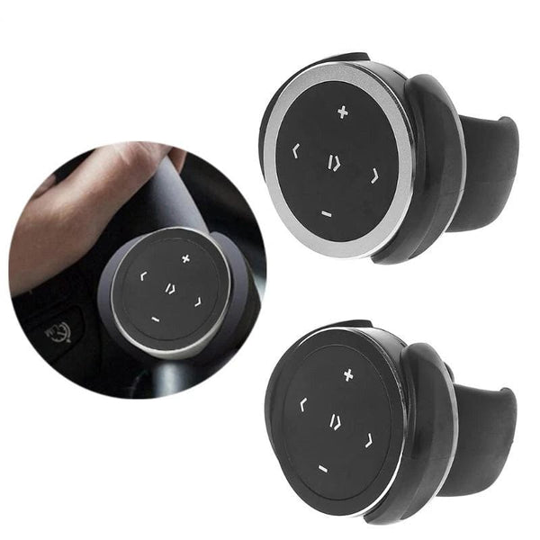 Planet Gates Only Bracket kebidu Steering Wheel Music Player Wireless Bluetooth Remote Control Media Button Multimedia for Android IOS Smartphone Car Kit