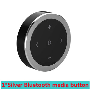 Planet Gates Only Bracket kebidu Steering Wheel Music Player Wireless Bluetooth Remote Control Media Button Multimedia for Android IOS Smartphone Car Kit