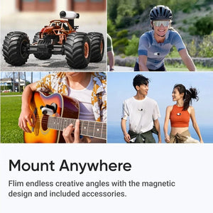 Planet Gates Only Camera Black / 64G Insta360 GO 3S Mini Action Camera 4K 10m Waterproof  Small Tiny Stabilization Sport Cam Insta 360 GO3 GO 3 For Vlog