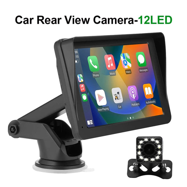 Planet Gates Only Car Radio / france Portable Car Radio Multimedia Video Player Wireless CarPlay Android Auto 7inch Touch Screen With  AUX FM For Rear View Camera