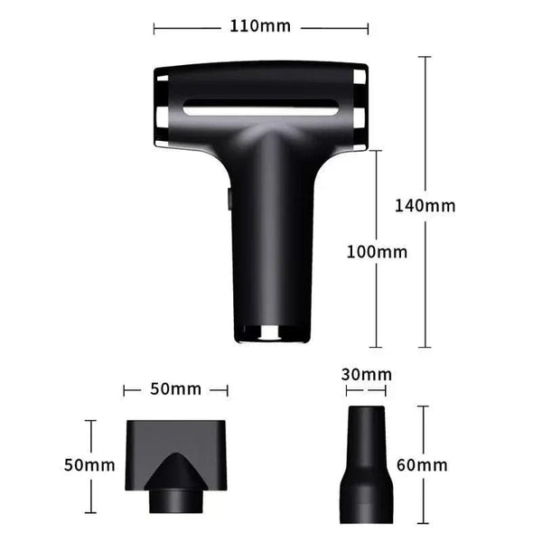 Planet Gates Only cold wind 1 4 in 1 Wireless Hair Dryer Multifunctional Electric Air Duster Blower Travel Portable USB Rechargeable Negative Ions Blow Dryer