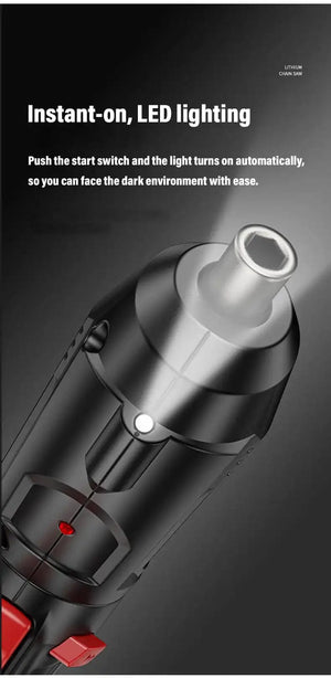 Planet Gates Only Electric Drill 4.2V Electric Drill Cordless Power Tools Set Household Maintenance Repair 1800mAh Lithium Battery Mini Household Screwdriver