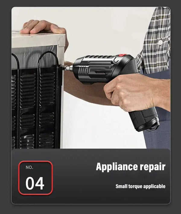 Planet Gates Only Electric Drill 4.2V Electric Drill Cordless Power Tools Set Household Maintenance Repair 1800mAh Lithium Battery Mini Household Screwdriver