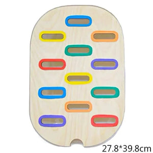 Planet Gates Only Flat L Children's Sensory Tray Table Color Hairball Game Wooden Tile Montessori Early Education Toys Kids Toys Educational Accessories