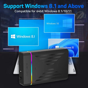 Planet Gates Only GC 3T HDD / us 3TB Portable Gaming HDD LaunchBox/Retrobat/Playnite Retro Game Console with 17300+ AAA/3D/Retro Games for PS4/PS3/PS2/Switch/Wii