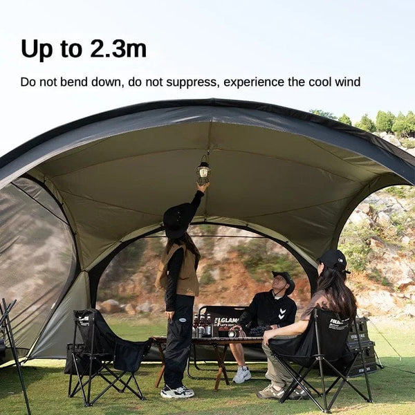 Planet Gates Only Green mesh 8-10person Camping Dome Tents Outdoor Dome Tarp or Accessor Garden Big Canopy Beach Awning Waterproof Tent Picnic Pergola Tent