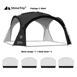 Planet Gates Only Green mesh 8-10person Camping Dome Tents Outdoor Dome Tarp or Accessor Garden Big Canopy Beach Awning Waterproof Tent Picnic Pergola Tent