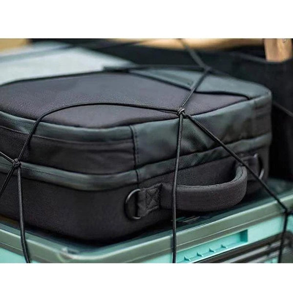 Planet Gates (Only the grille, no car)Beach Cart Wagon Cart Heavy Duty Tie Rod Tool Camping Accessory Elastic Cargo Net Folding Cargo Net