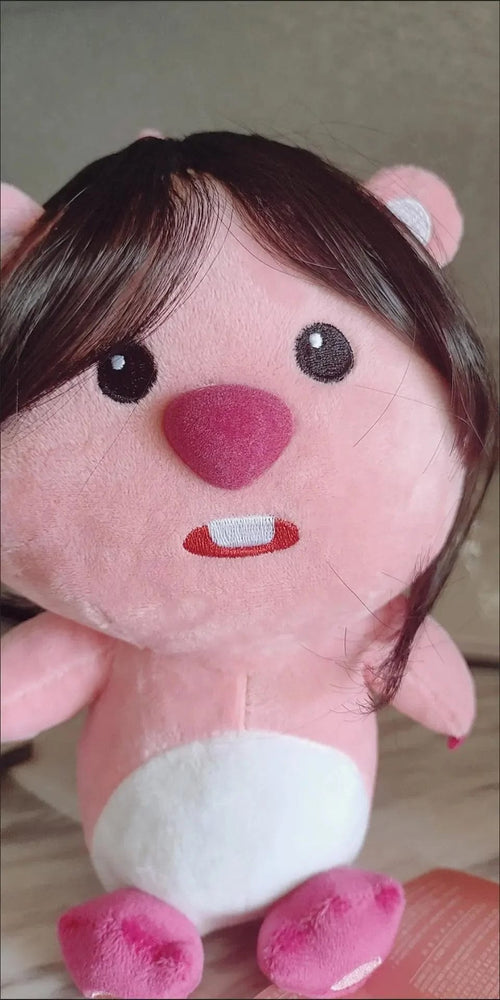 Planet Gates Only wigs Kawaii Loopy Plush Soft Stuffed Doll Cartoon Diy  I Heard You Have A Friend Who Looks Like This Desktop Decor Toy Birthday Gift
