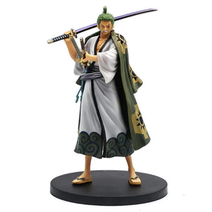 Planet Gates OPP BAG B Hot One Piece 10cm Anime Figure GK Roronoa Zoro Three-blade Sa-maximum Manga Anime Statue Action Figure Collection Model Kid Toy