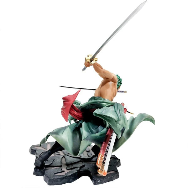 Planet Gates OPP BAG B Hot One Piece 10cm Anime Figure GK Roronoa Zoro Three-blade Sa-maximum Manga Anime Statue Action Figure Collection Model Kid Toy
