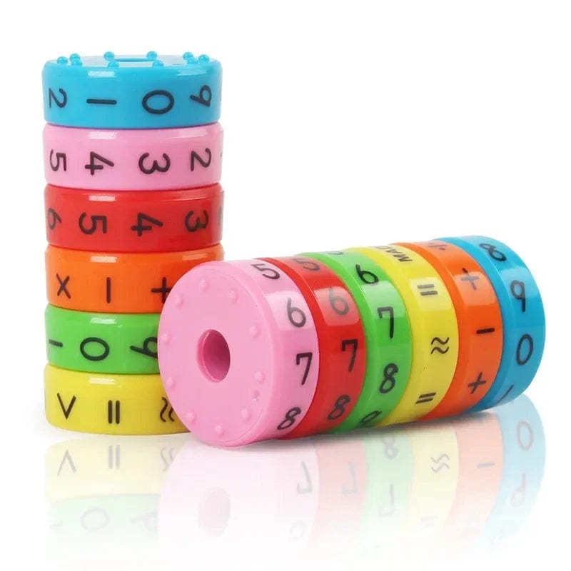 Planet Gates Opp bag Magnetic Montessori Toys Early Learning Educational Toys For Children Math Business Numbers DIY Assembling Puzzles Kid Boy Girl
