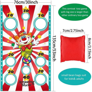 Planet Gates Option 1 Funny Play Bean Bags Toy Game Bean Bags Safe Tossing Throwing Bags for Adults Children Outdoor Xmas Party Carnival Games Toys