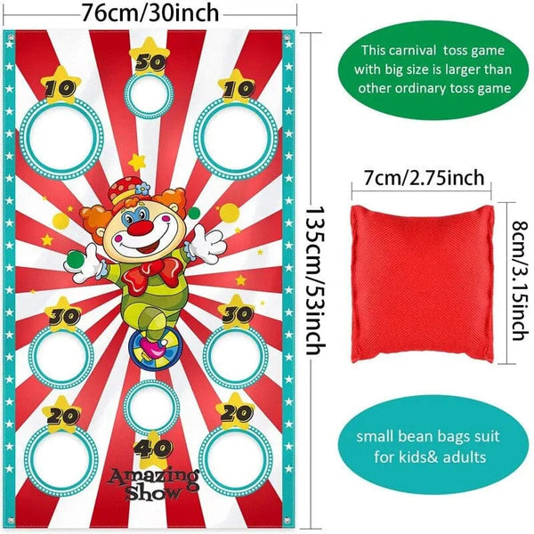 Planet Gates Option 1 Funny Play Bean Bags Toy Game Bean Bags Safe Tossing Throwing Bags for Adults Children Outdoor Xmas Party Carnival Games Toys