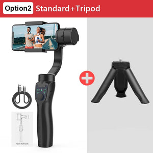 Planet Gates Option2 F8 Handheld 3-Axis Gimbal Phone Holder Anti Shake Video Record Stabilizer for Xiaomi iPhone Cellphone Smartphone