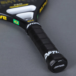 Planet Gates OPTUM BATTLE 12K Carbon Fiber Rough Surface Beach Tennis Racket With Cover Bag