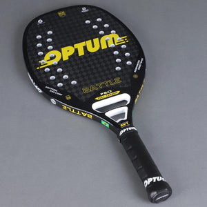 Planet Gates OPTUM BATTLE 12K Carbon Fiber Rough Surface Beach Tennis Racket With Cover Bag