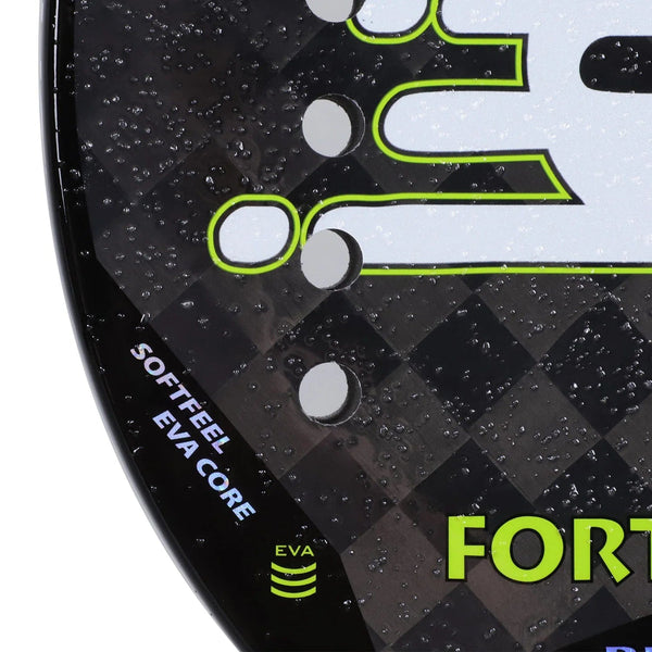 Planet Gates OPTUM FORTRESS 18K Carbon Fiber Rough Surface 14 Holes Beach Tennis Racket With Cover Bag