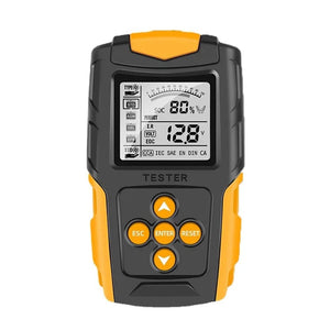 Planet Gates Orange 12V/24V Automotive Battery Tester Digital Display Parameters Automotive Battery Internal Resistance Tester 1 PC