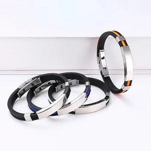 Planet Gates orange / 20cm Fashionable Stainless Steel Bracelet Jewelry