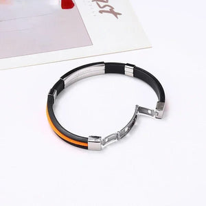 Planet Gates orange / 20cm Fashionable Stainless Steel Bracelet Jewelry