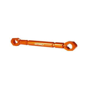 Planet Gates Orange 22mm CNC Aluminum Motorcycle/Scooter/Sport-bike/Cycle Reinforced Crossbar Motor Phone/GPS/Spotlight/Headlights Mounting Bracket