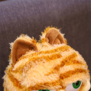 Planet Gates Orange / 30cm Fat Orange Plush Cat Stuffed Animals Toy, Lifelike Yellow Tabby Cat Kitty Toy for Boys and Girls Children Xmas Birthday