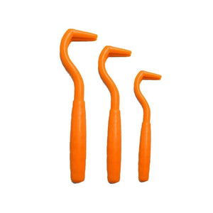 Planet Gates orange 3pcs/set Pet Tick Remover Hook Plastic Flea Pull Tweezer Removal Tick Gadget Cleaning Accessaries for Dogs Cats Human