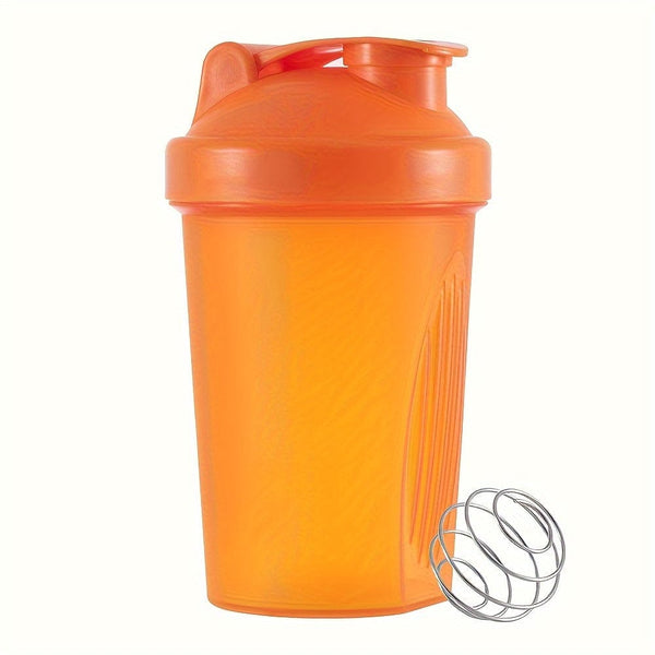 Planet Gates Orange / 400ml 1pc, 400ml (13.5oz) Shaker Bottle, BPA Free, Protein Shaker Bottle, Mini Sports Plastic Shaker Bottle, Portable, Outdoor Sports Water Bottle, Drinkware