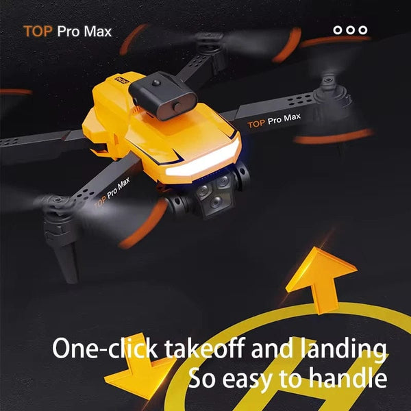 Planet Gates Orange-8K-Bag-2B Xiaomi P18 Drone 8K HD Triple Camera Professional Aerial Photography Optical Flow Positioning Obstacle Avoidance RC Quadcopter