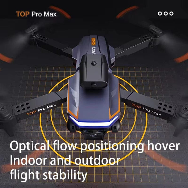 Planet Gates Orange-8K-Bag-2B Xiaomi P18 Drone 8K HD Triple Camera Professional Aerial Photography Optical Flow Positioning Obstacle Avoidance RC Quadcopter