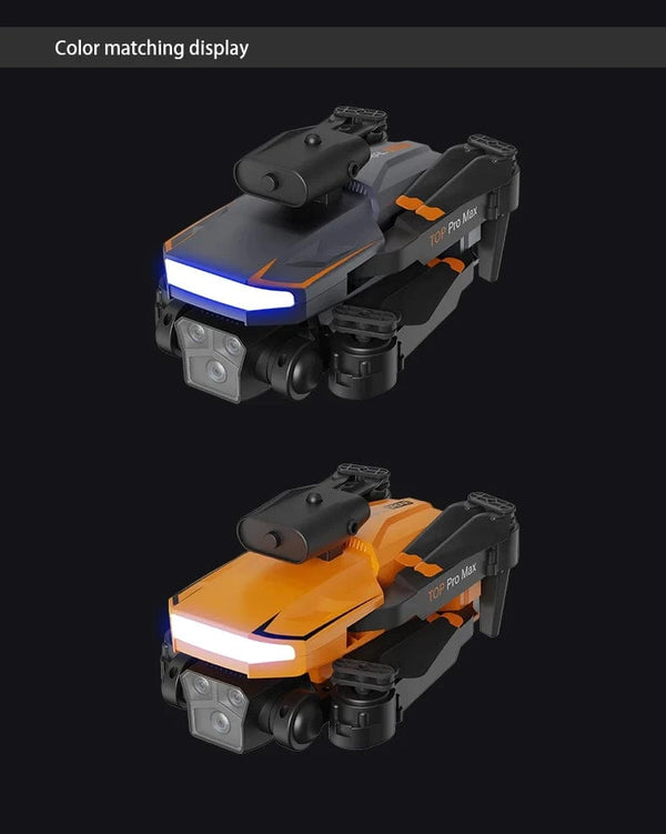 Planet Gates Orange-8K-Bag-2B Xiaomi P18 Drone 8K HD Triple Camera Professional Aerial Photography Optical Flow Positioning Obstacle Avoidance RC Quadcopter